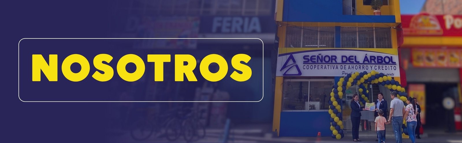 Banner institucional Nosotros