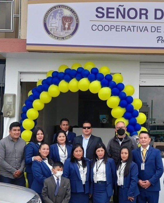 Equipo institucional de la cooperativa
