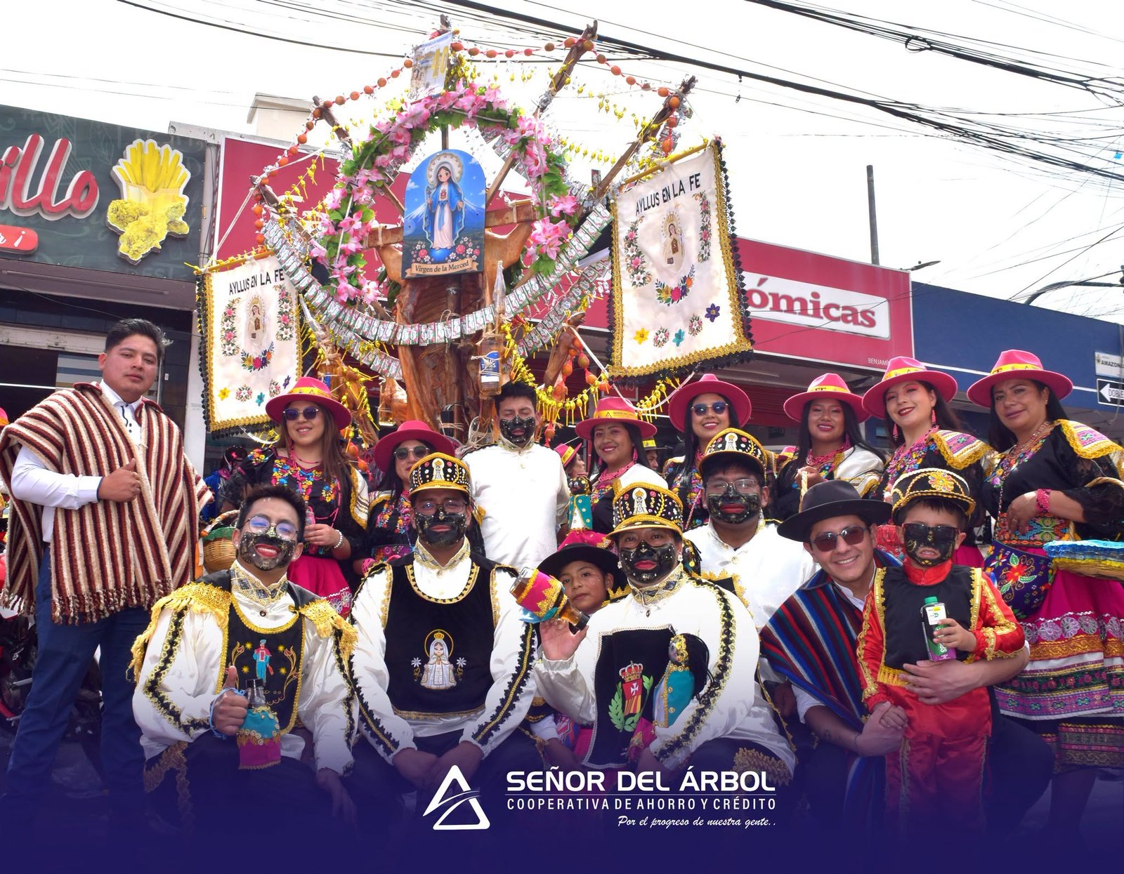 Cooperativa Señor del Árbol participó en la celebración de la Santísima Tragedia Virgen de las Mercedes