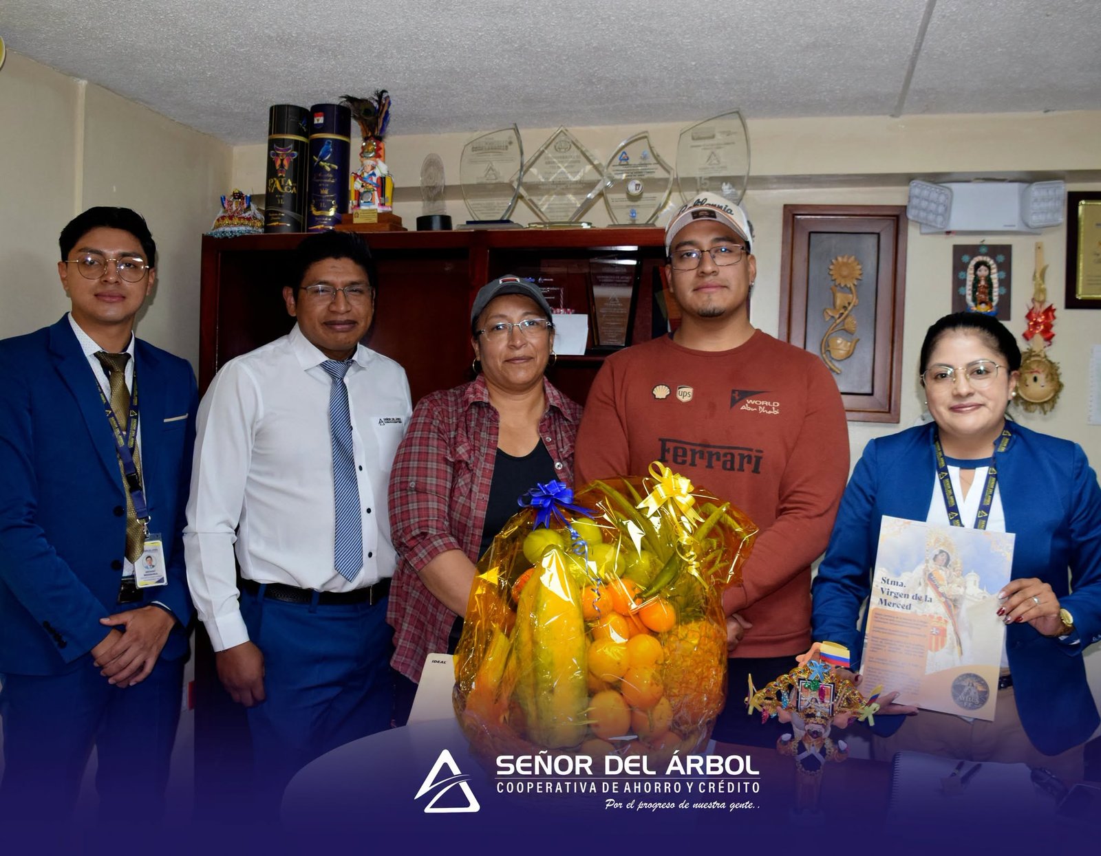 Recibimos la Jocha en honor a la Santísima Tragedia Virgen de las Mercedes
