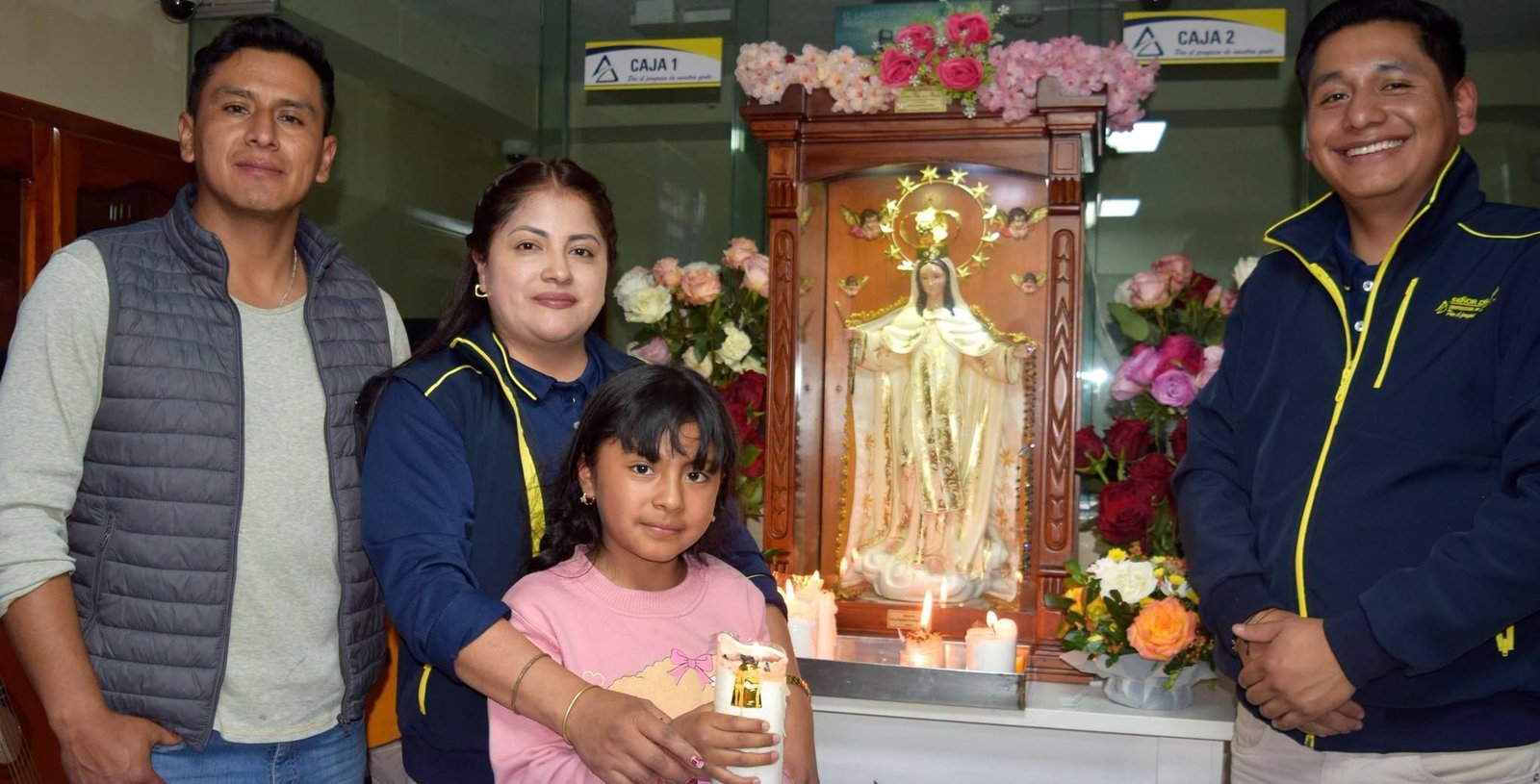 Cooperativa Señor del Árbol realizó peregrinación en honor a la Virgen de las Mercedes