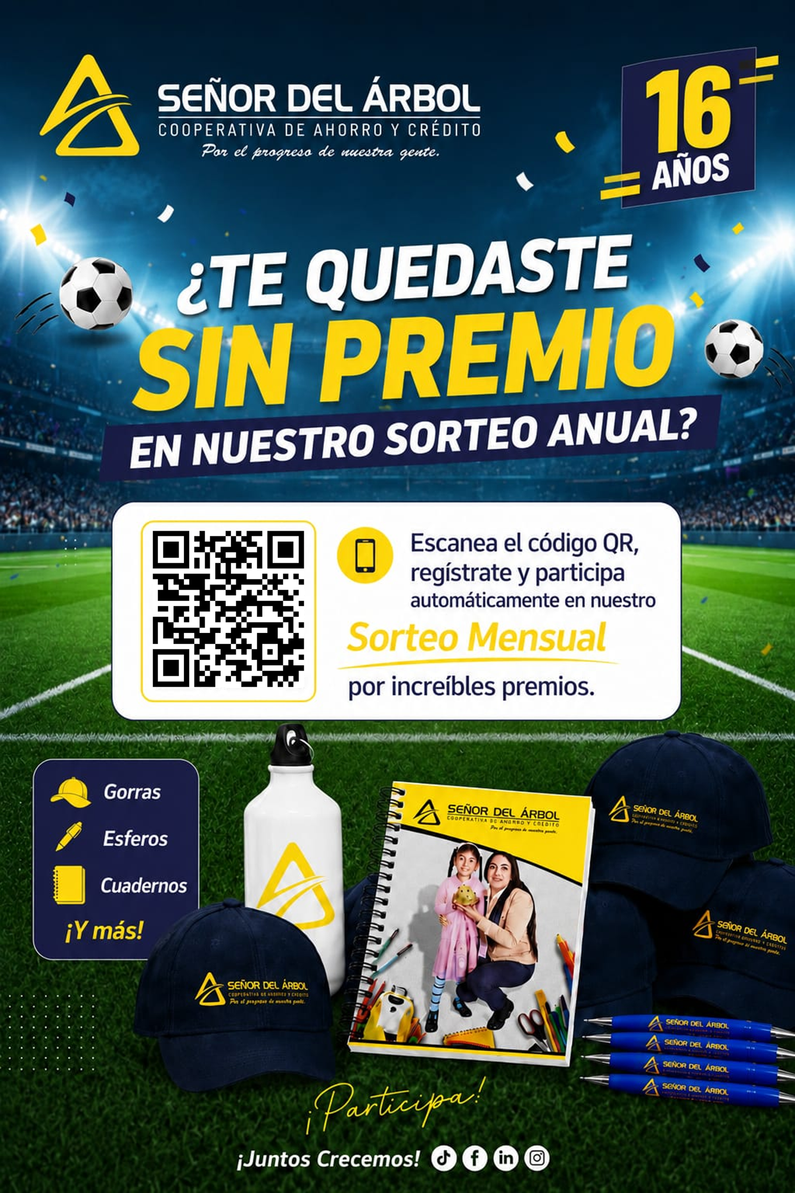 Sorteo mensual COACSA
